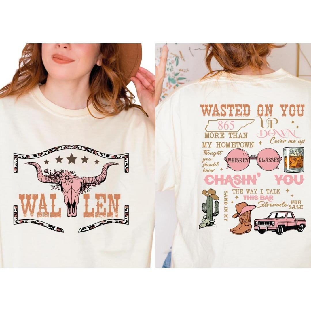 Wallen Shirt, Wallen Bullhead Shirt, Wallen T-Shirt, Wallen Westerns gift, Wallen Western T-Shirt