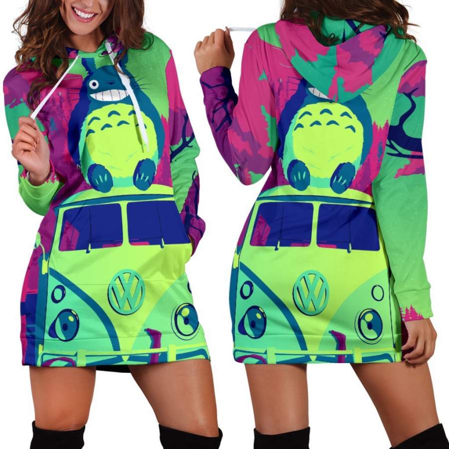 Totoro Hoodie Dress