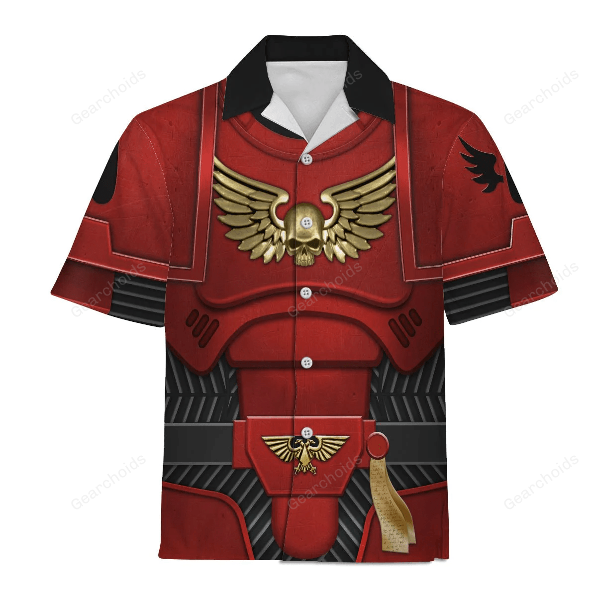 Warhammer Space Marines Blood Angels V2 – Costume Cosplay Hawaiian Shirt