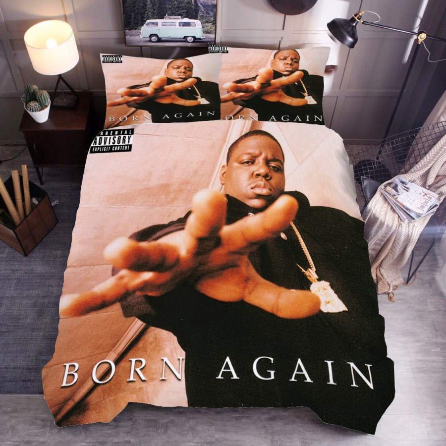 3D The Notorious B.I.G Quilt Cover Set Bedding Set Duvet Cover Pillowcases SF153