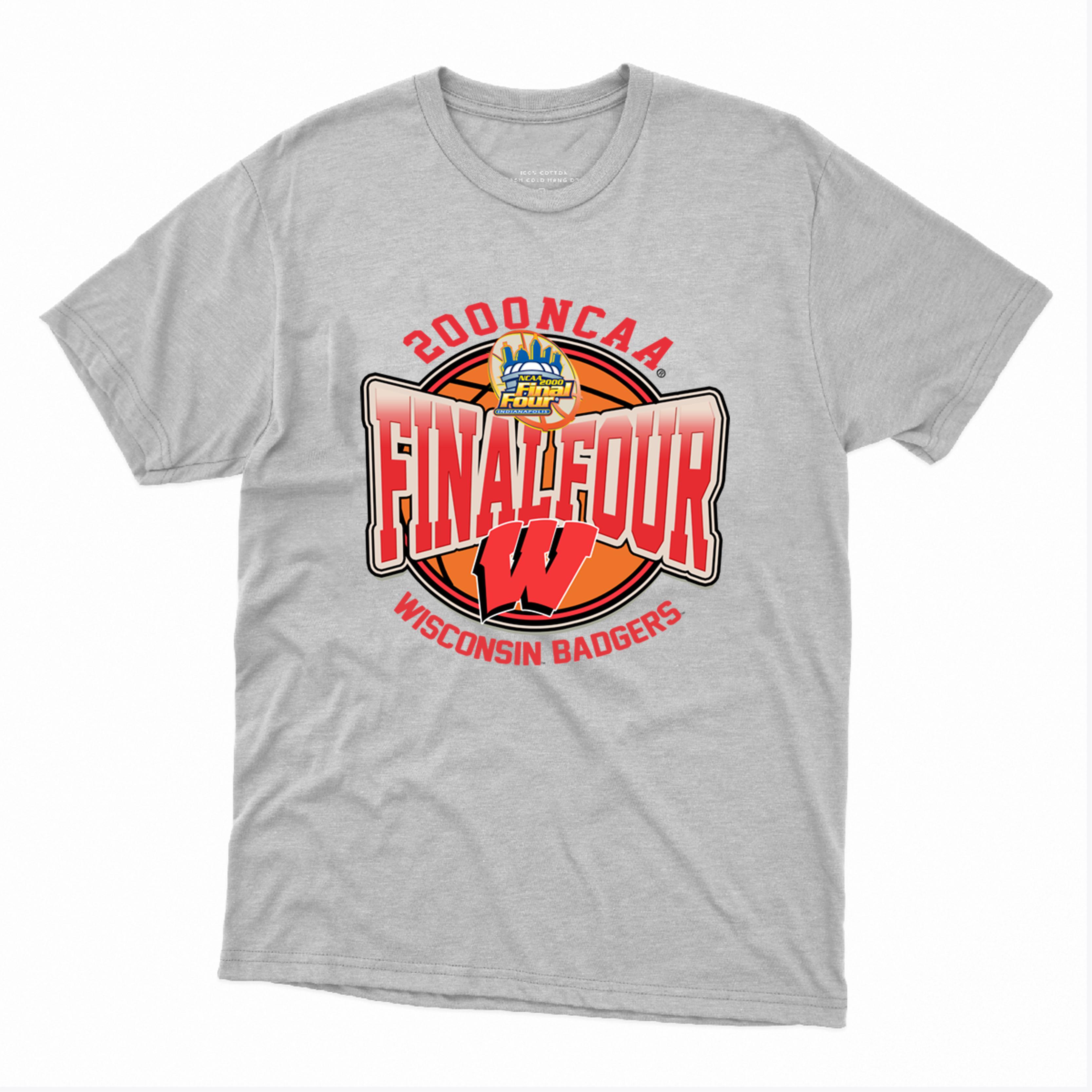 2000 NCAA Final Four T-shirt, Wisconsin Badgers NCAA T-shirt, Vintage DEADSTOCK 2000 ‘NCAA FINAL FOUR’ T-Shirt, Shirt Outfit Idea