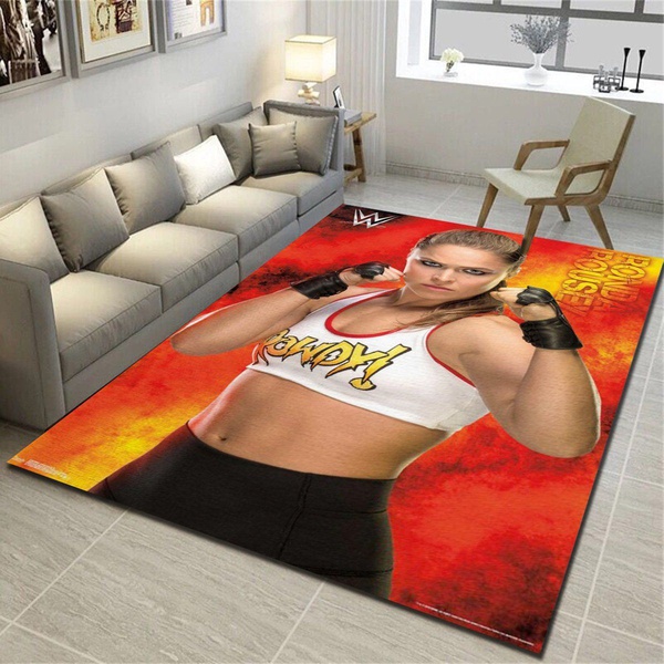 Wwe Ronda Rousey  Rug, Living Room Bedroom Carpet