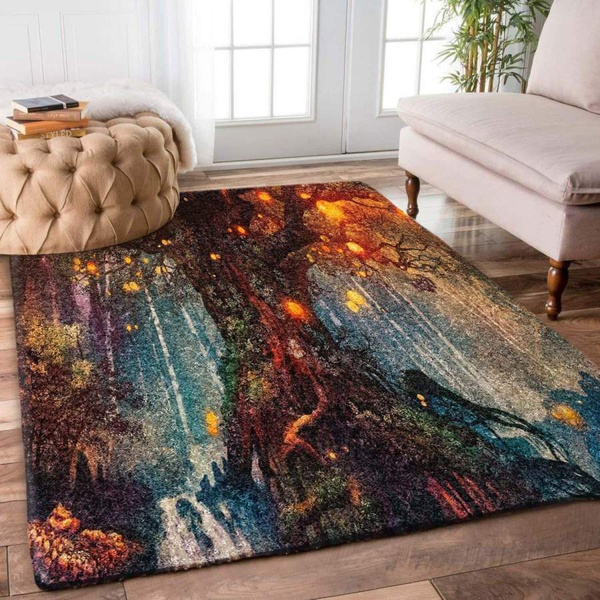 Tree Light Halloween HN2509143R Rug