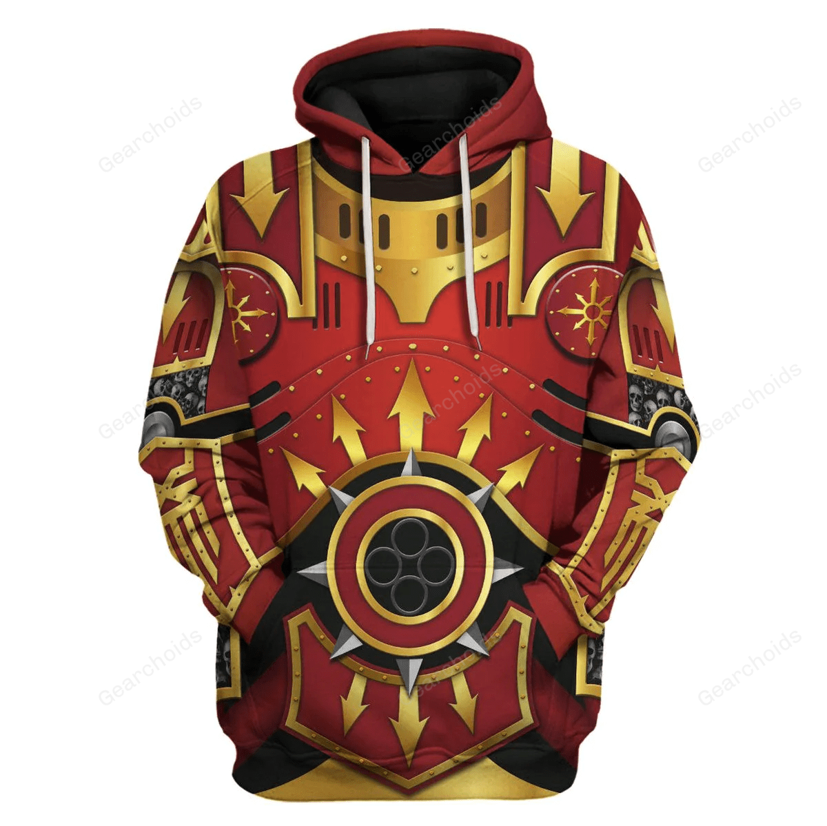 Warhammer Khorne Lord Of Skulls – Costume Cosplay Hoodie Sweatshirt Sweatpants