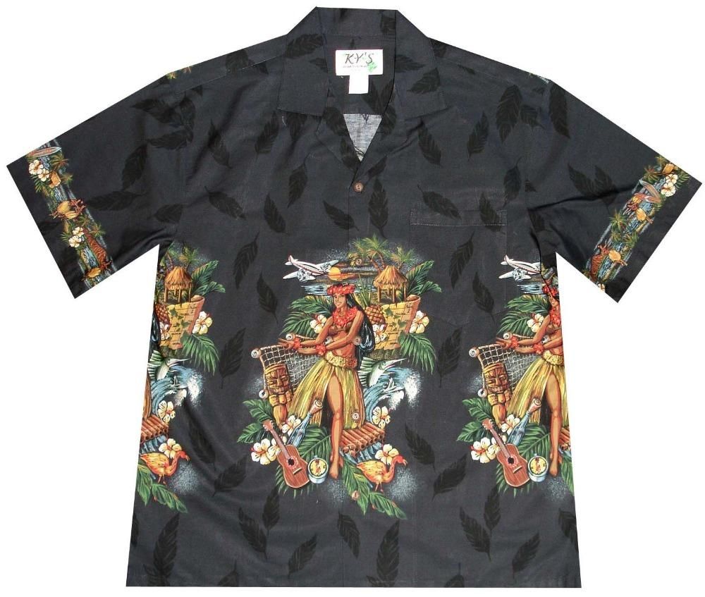 Tropical Hula Dance Hawaiian Shirt