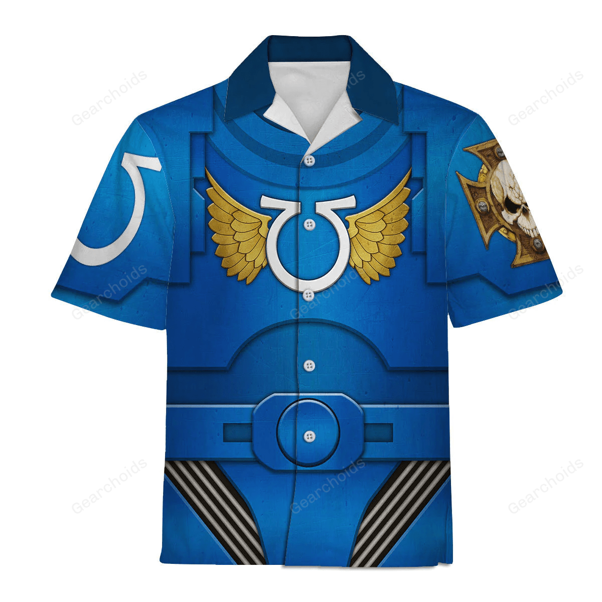 Warhammer Terminator Armor Ultramarines – Costume Cosplay Hawaiian Shirt