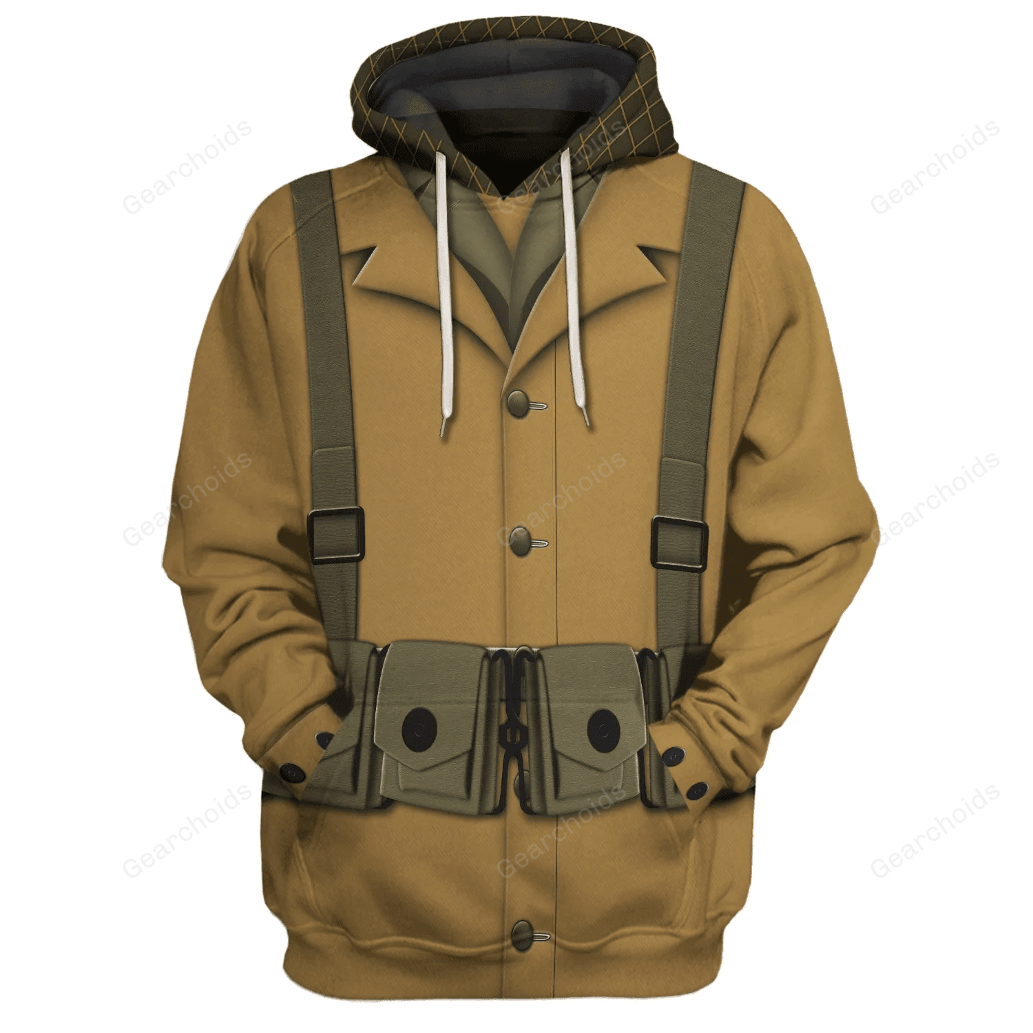 Us Army Ww1 Infantryman Costume Hoodie Sweatshirt Sweatpants