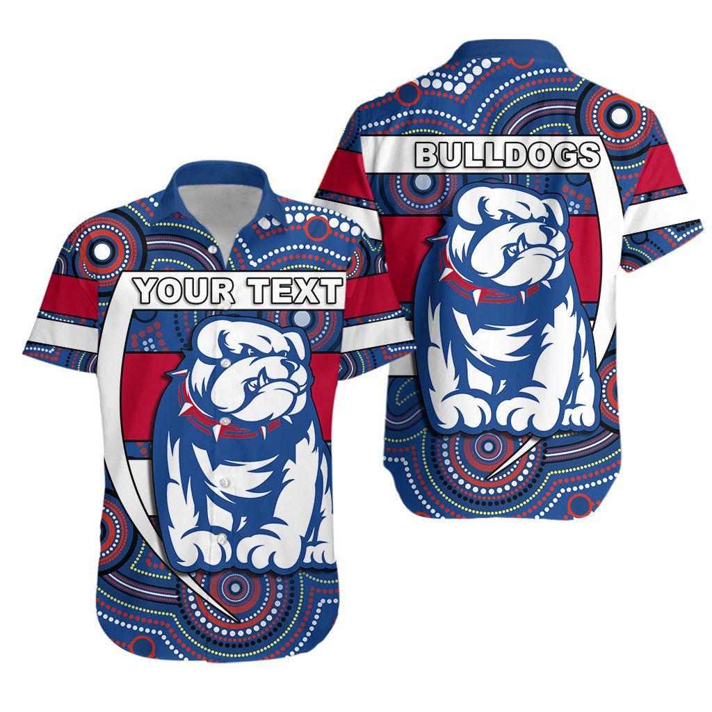 Western Football Bulldogs Hawaiian Shirt Redamancy Indigenous Australian K13