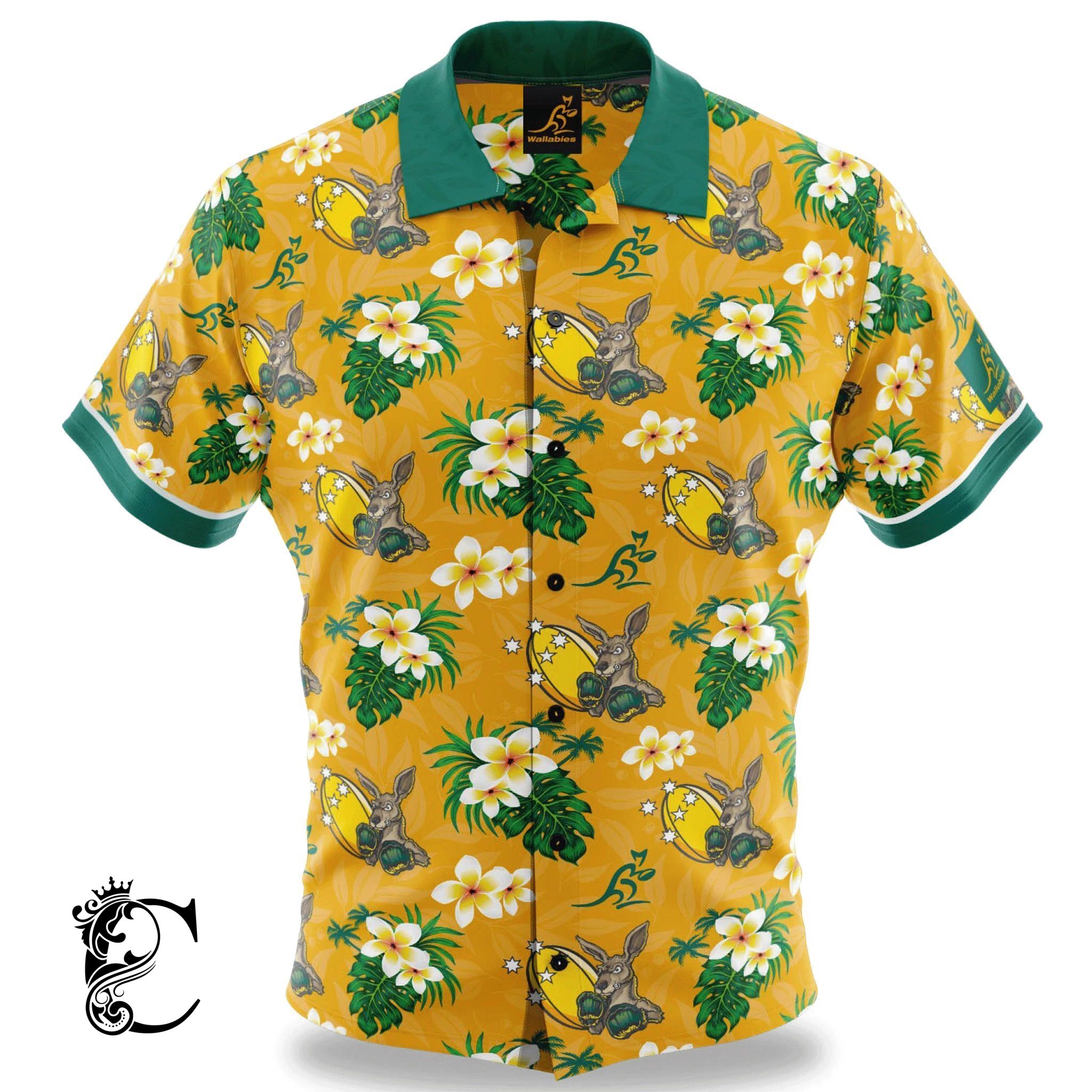 Wallabies “Boomer” Hawaiian Shirt