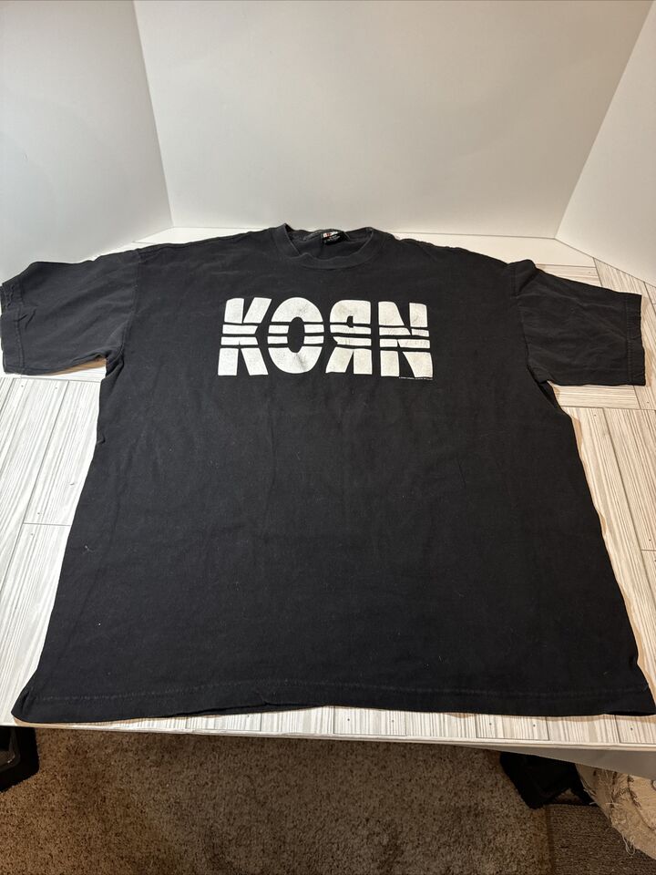 Vintage 90s KORN Adidas Band Nu Metal Shirt Outfit, Shirt Outfit Idea