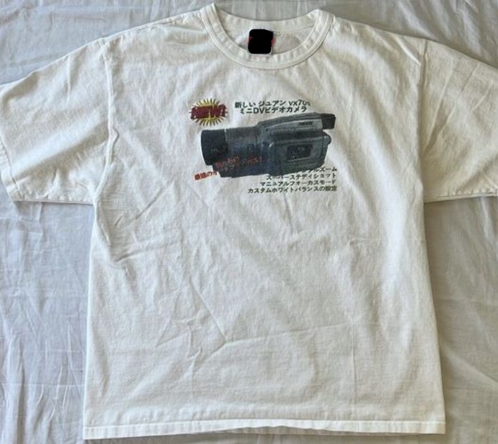 Vintage Sony DCR-VX700 Video Camera Tee Shirt Outfit, Shirt Outfit Idea