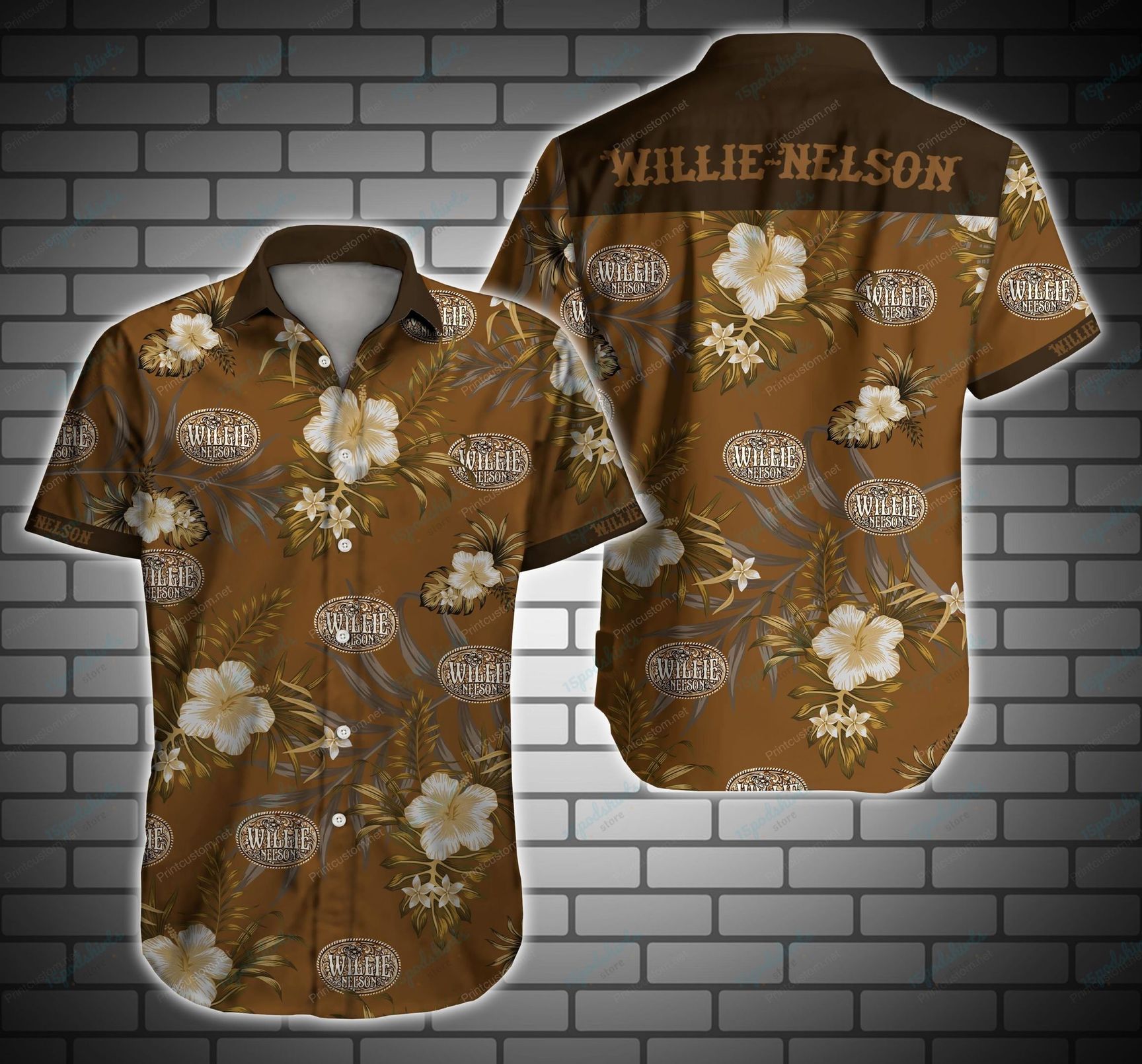 Willie Nelson Hawaiian Shirt