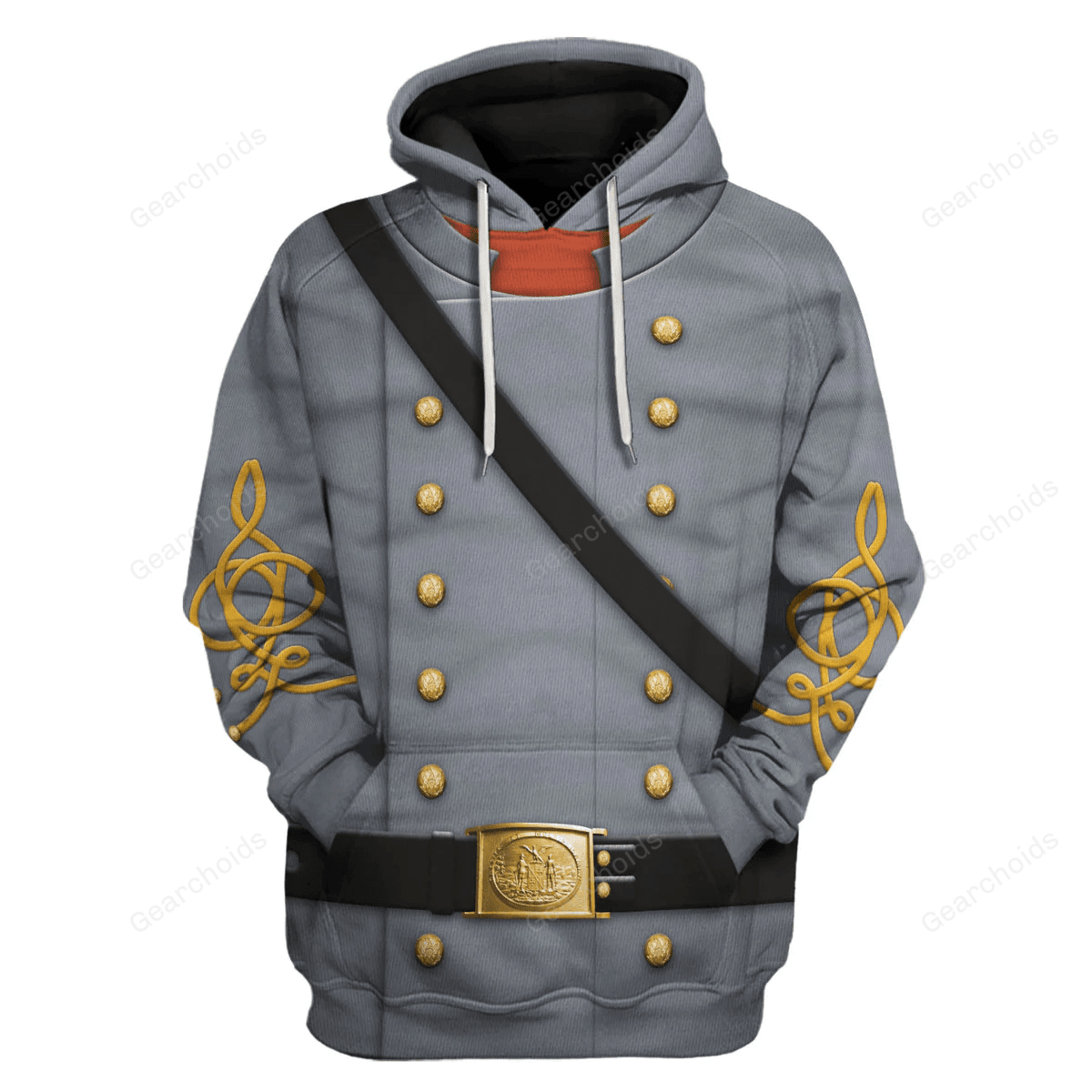 American Confederate Army-Cavalry Officer Uniform Hoodie Sweatshirt Sweatpants