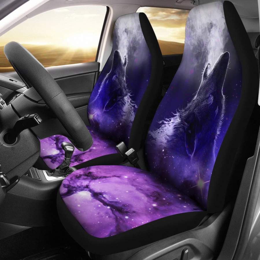 Wolf Galaxy Car Seat Covers Amazing Gift Ideas