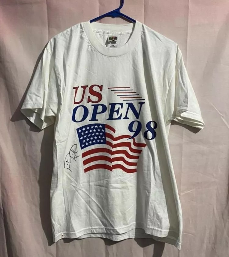 Vintage 1998 US Open Tennis Championships Tee Shirt Outfit, Shirt Outfit Idea