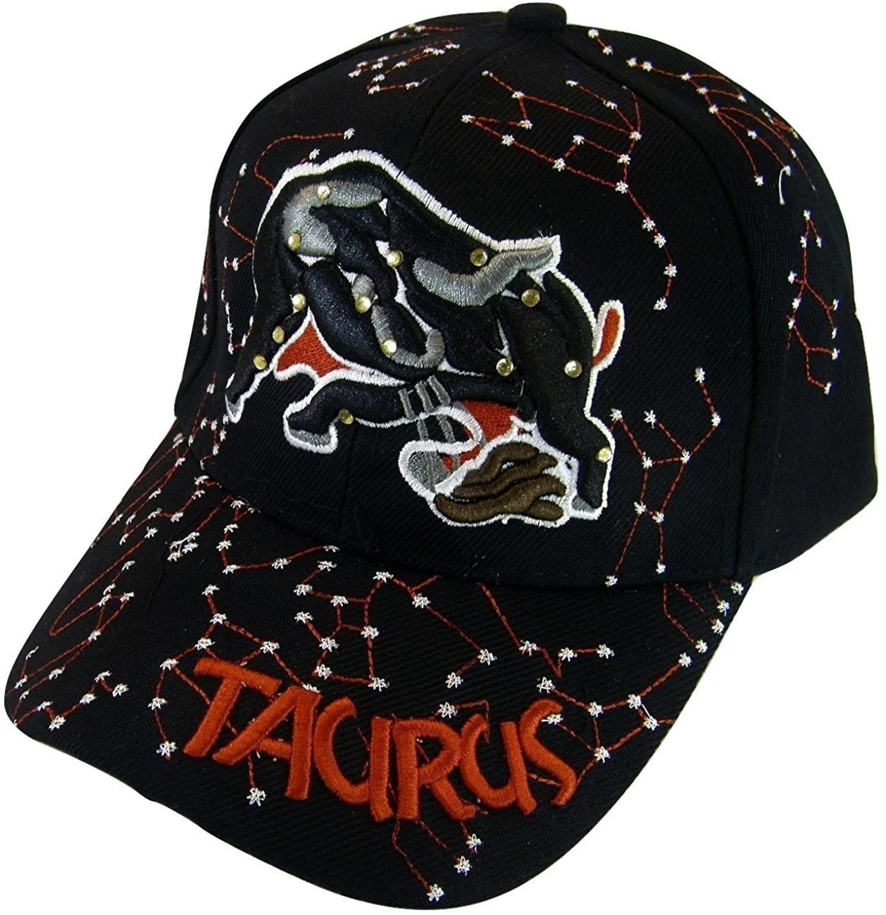 Zodiac Horoscope 3D Cap Adjustable Baseball Cap Gift