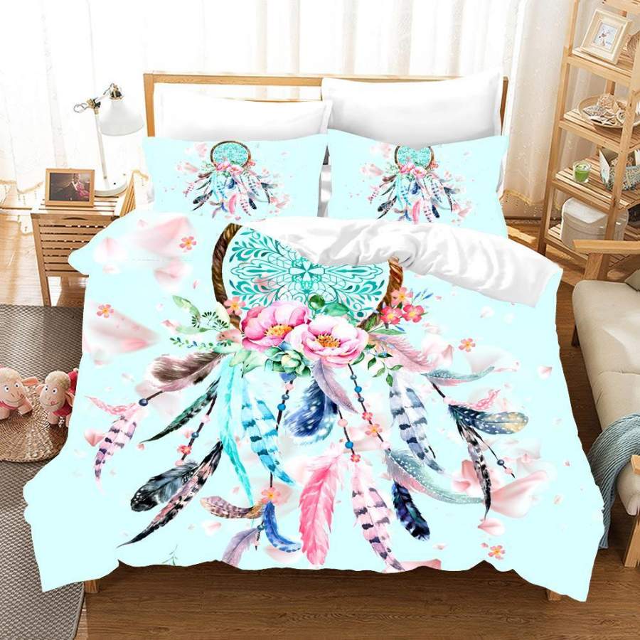 3D Dream Catcher Quilt Cover Set Bedding Set Pillowcases 08