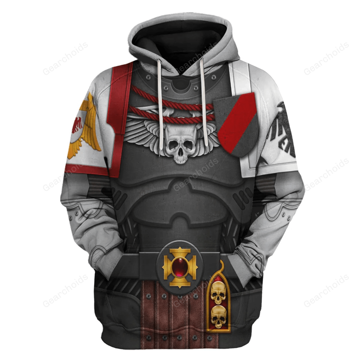 Warhammer Raven Guard Captain – Costume Cosplay Hoodie Sweatshirt Sweatpants