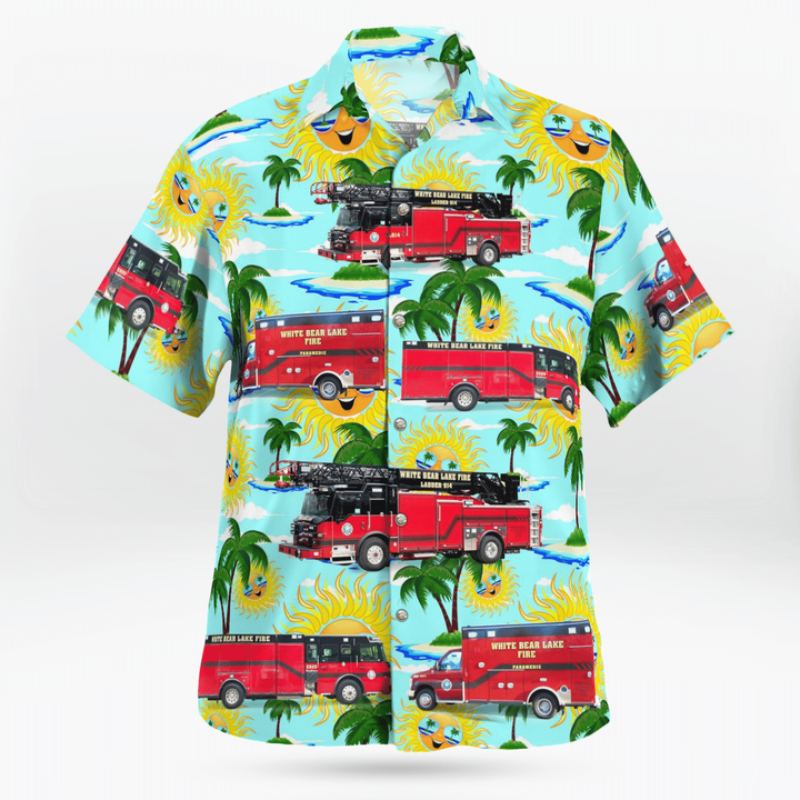 White Bear Lake Fire Department Hawaiian Shirt