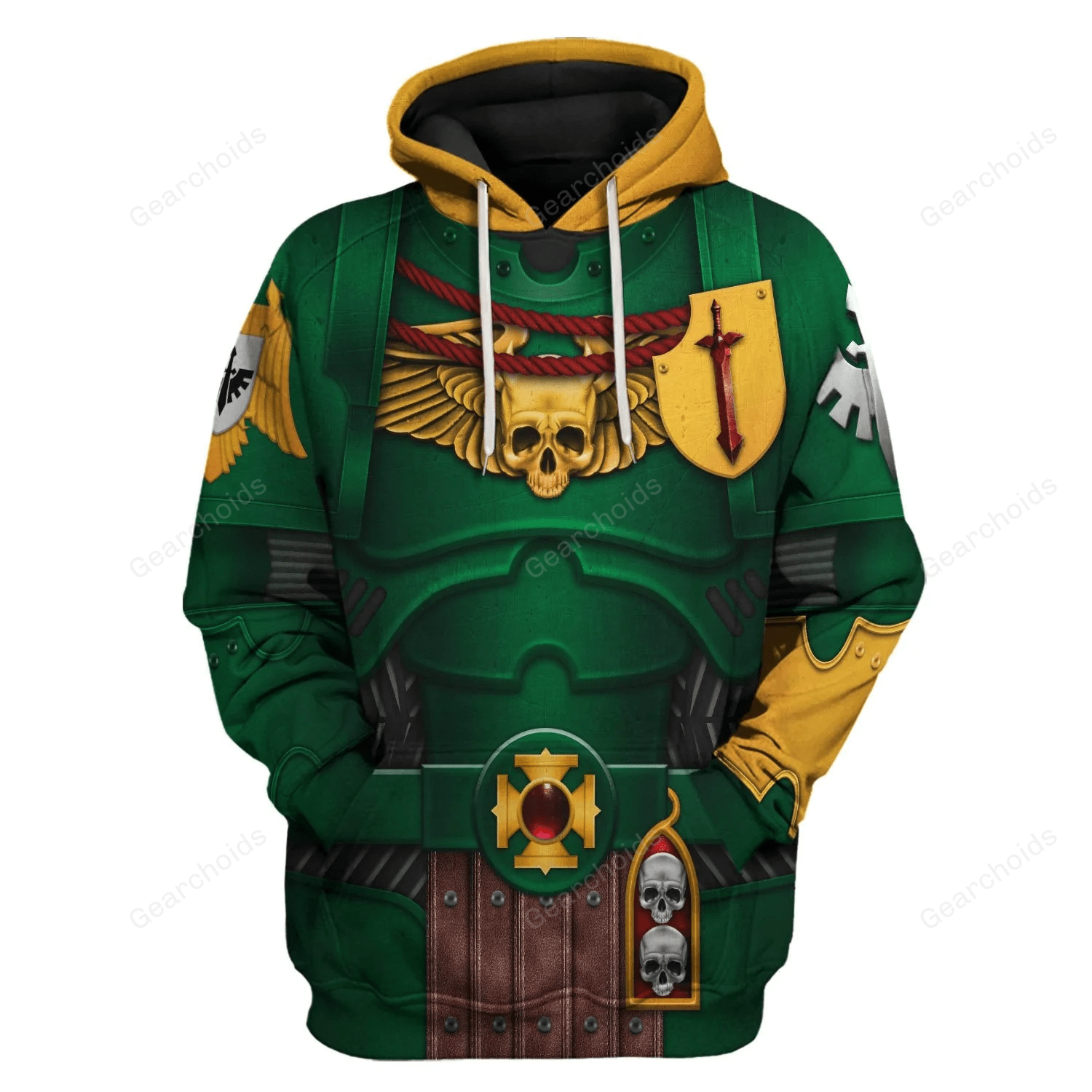 Warhammer Dark Angels Captain – Costume Cosplay Hoodie Sweatshirt Sweatpants