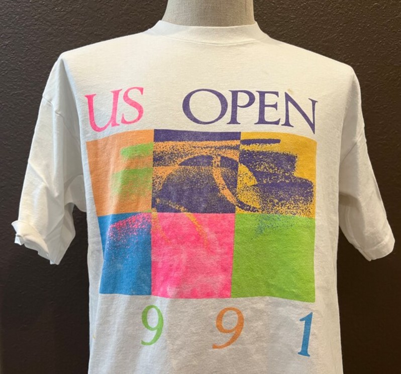 Vintage 1991 US Open Tennis Championships Shirt Outfit, Gift For Men, For Women