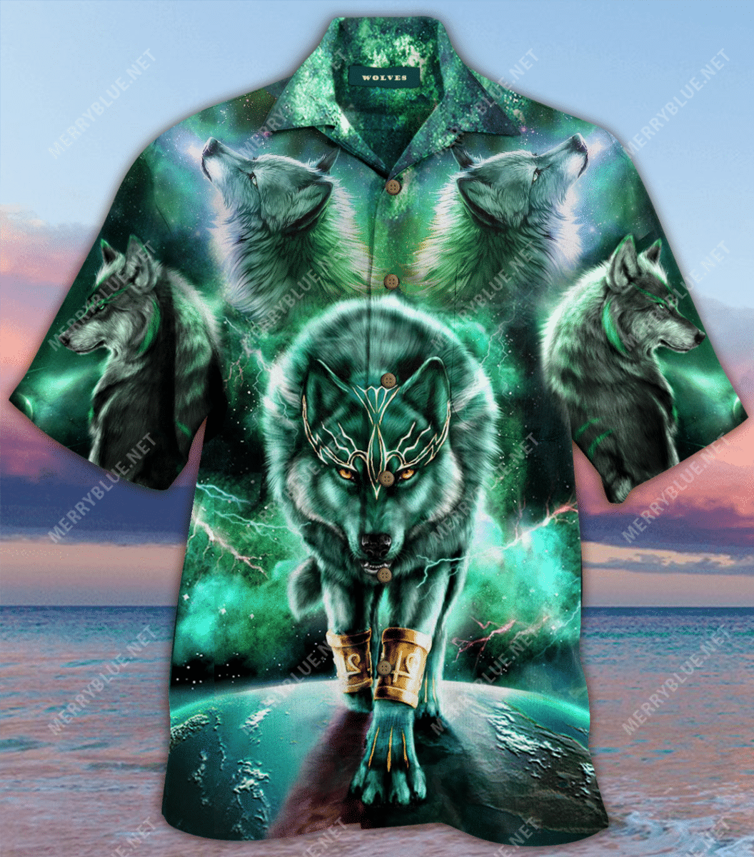 Wolf Worrior Unisex Hawaiian Shirt