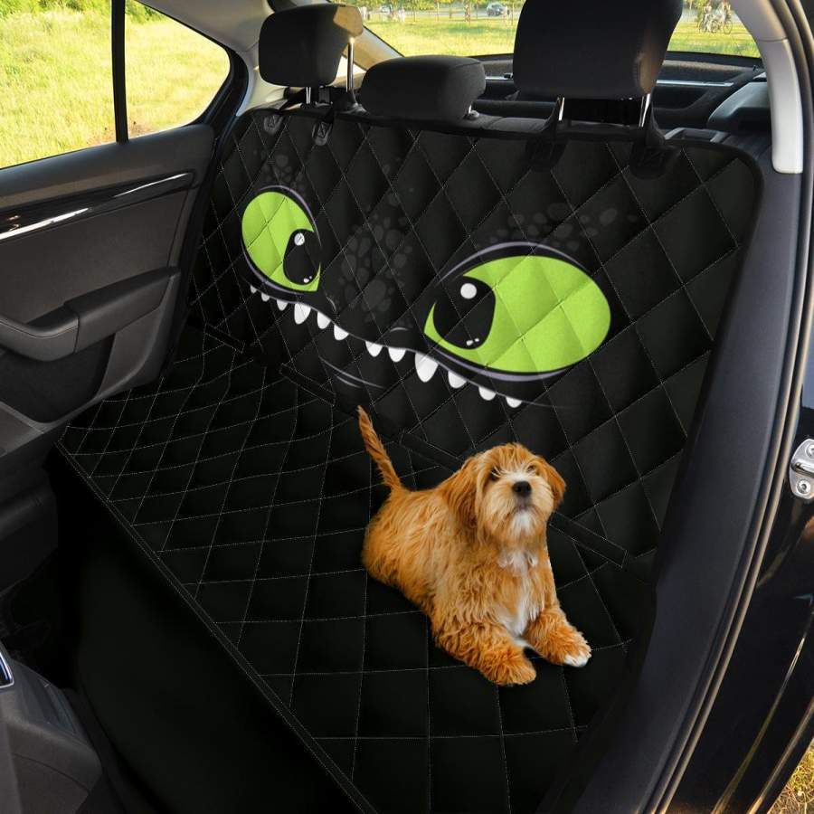 toothless cute pet seat cover