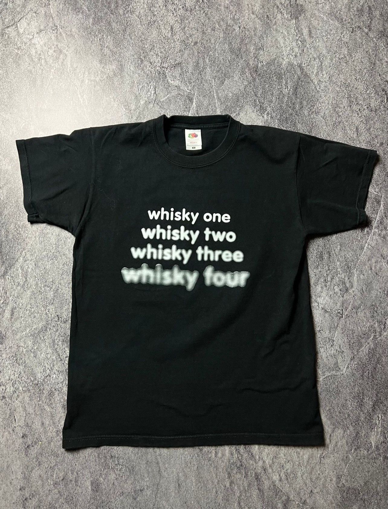 Whisky Alcohol Drunk Drugs Humor Japan style Blurry Logo Tee, Shirt Outfit, Gift For Men, For Women