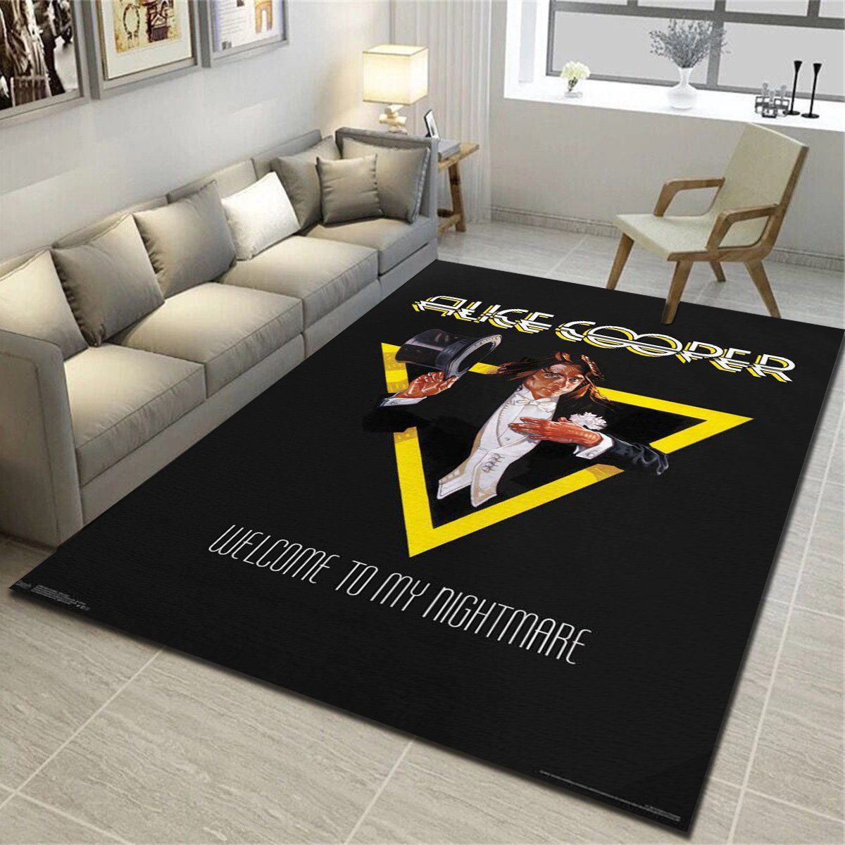 Alice Cooper Welcome Rugs, Living Room Bedroom Carpet