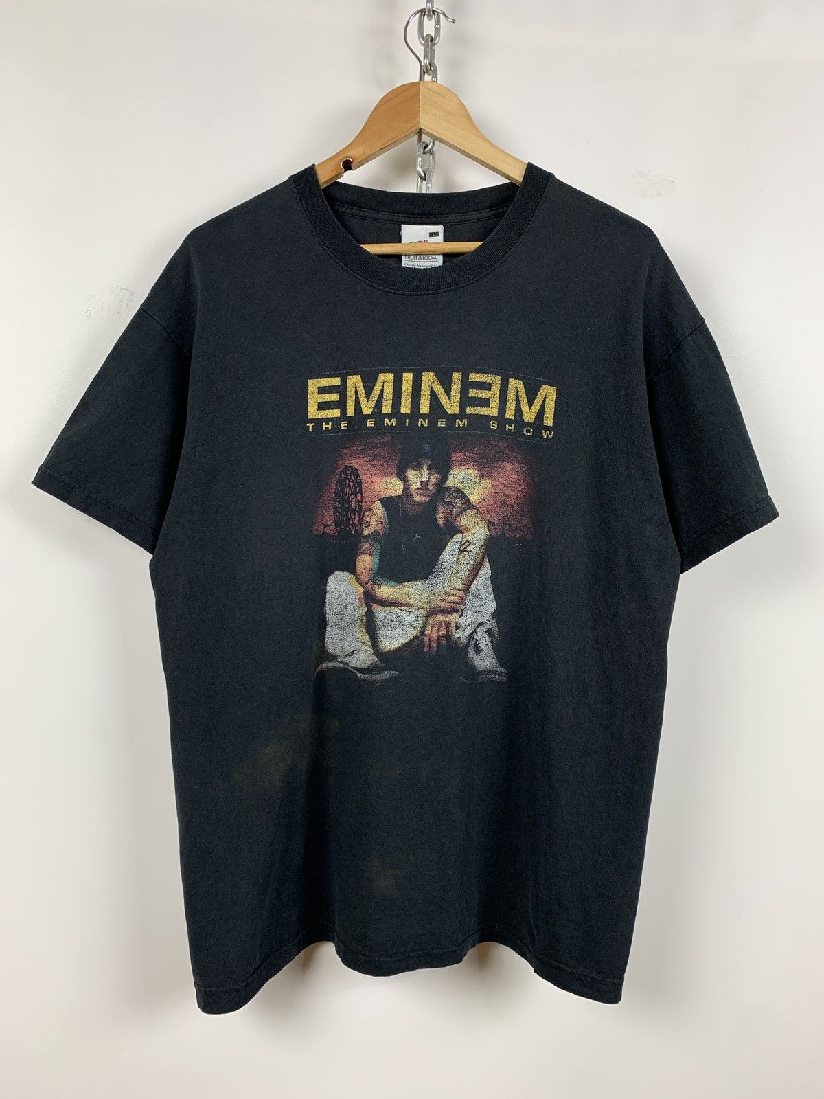 00s Vintage Eminem The Eminem Show Faded Black T-Shirt, Shirt Outfit, Gifts For Men, Gifts For Women