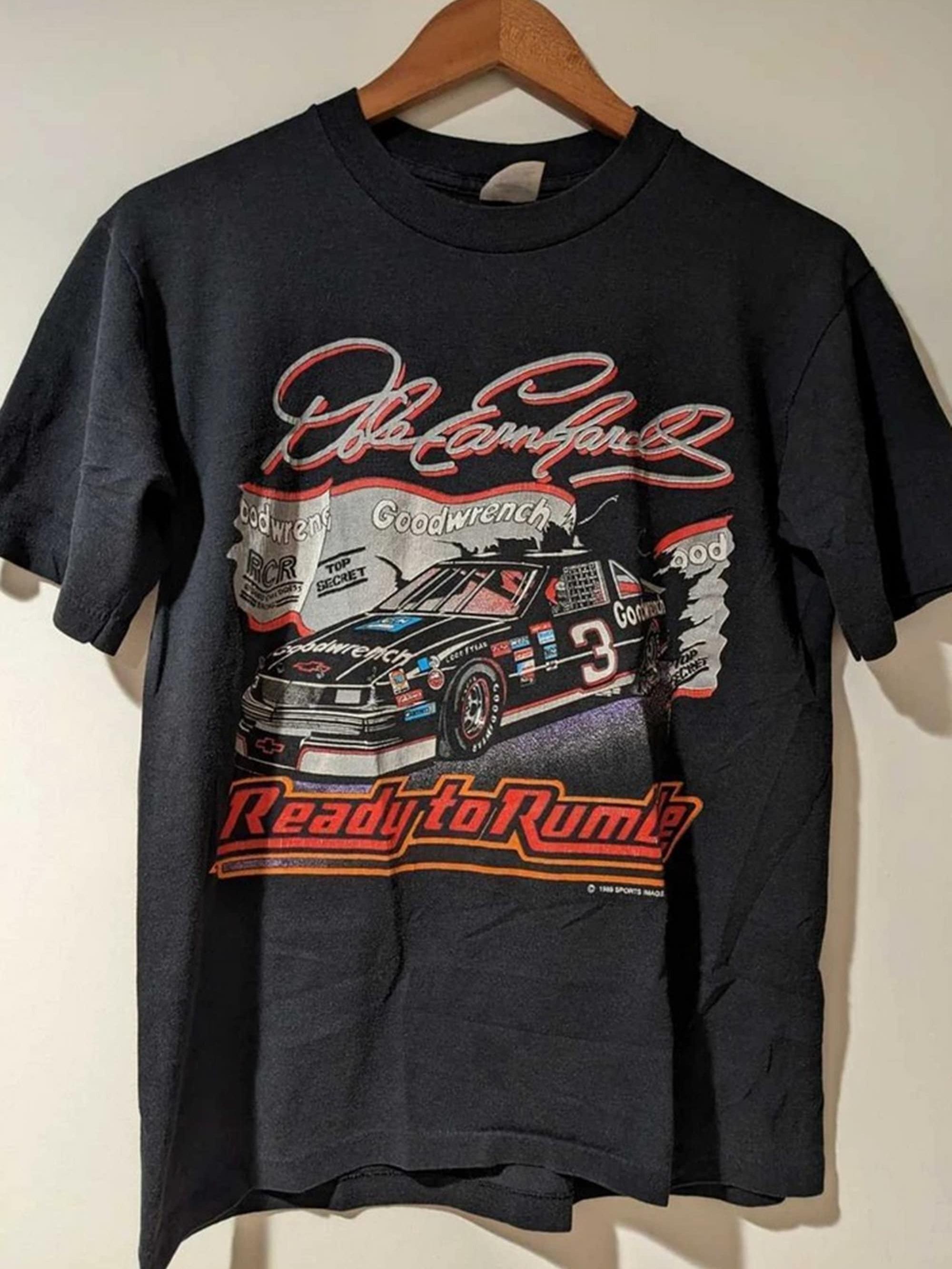 Vintage 1989 Nascar Dale Earnhardt Sr T-Shirt, Dale Earnhardt Shirt