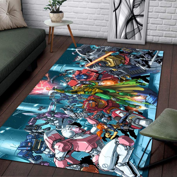 TRANSFORMER-VS-GI-JOE-Rug – HOME DECOR – BEDROOM LIVING ROOM DECOR