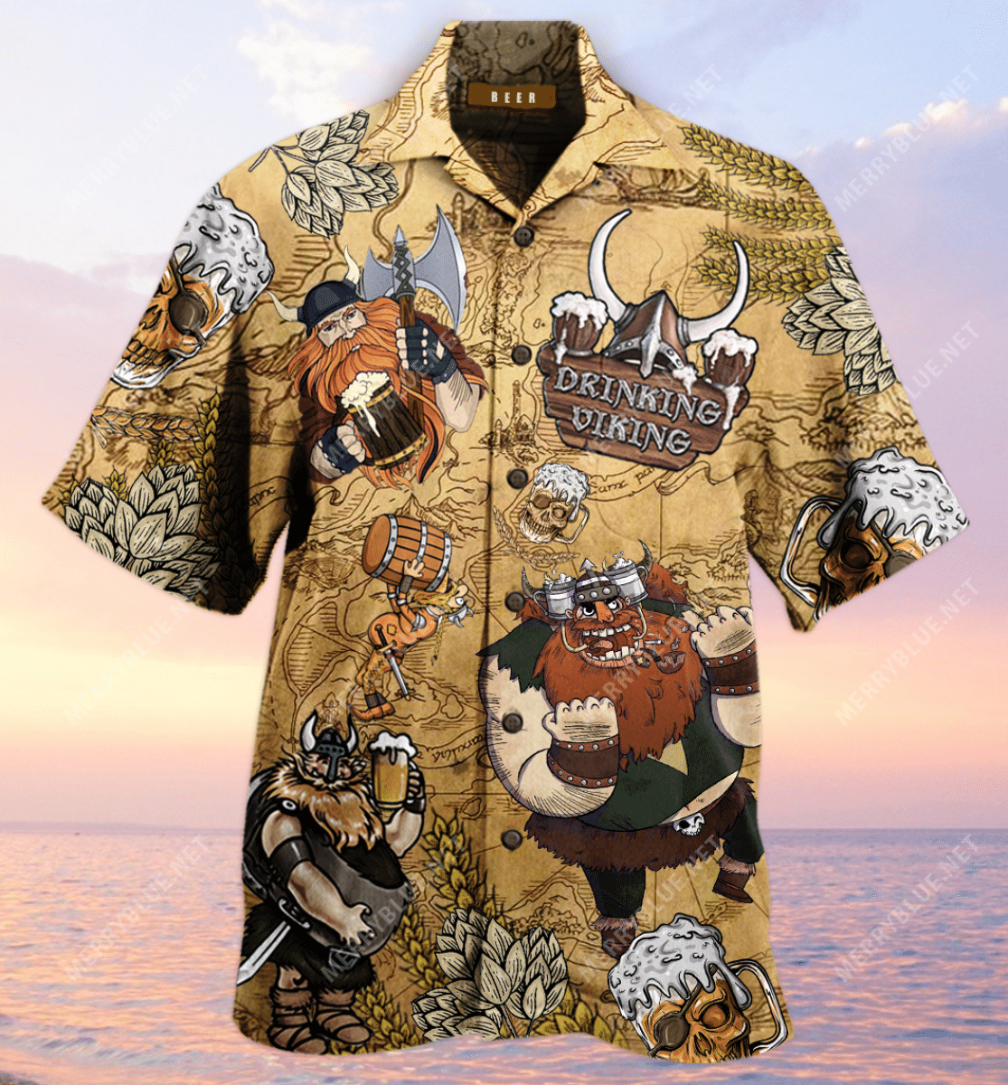 Viking Beer Unisex Hawaiian Shirt