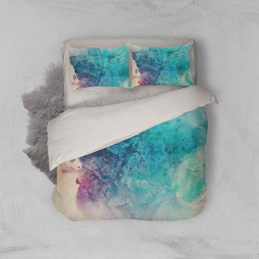 3D Watercolor Shading Pattern Quilt Cover Set Bedding Set Duvet Cover Pillowcases 101