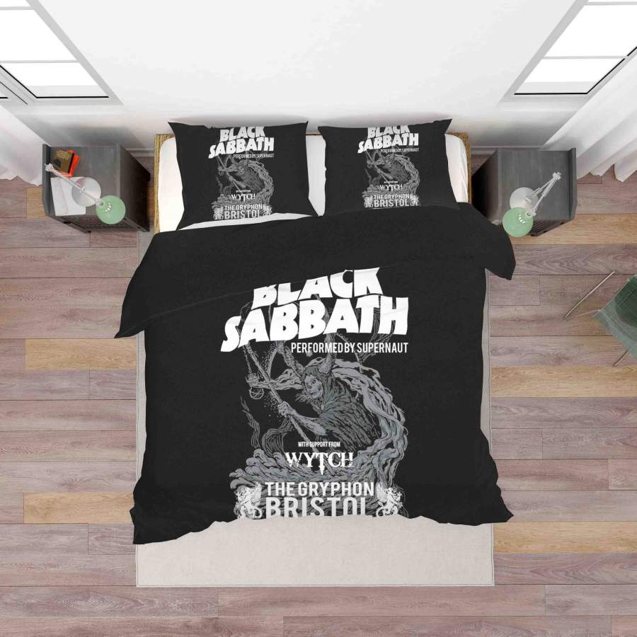 3D Gryphon Black Sabbath Quilt Cover Set Bedding Set Duvet Cover Pillowcases SF80