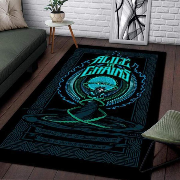 Alice in Chains Area Rug – HOME DECOR – BEDROOM LIVING ROOM DECOR