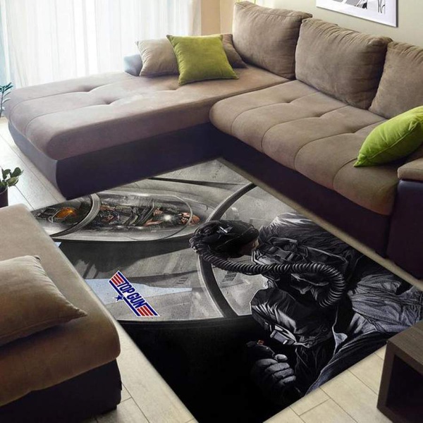 Top Gun Maverick 2020 area rug – HOME DECOR – BEDROOM LIVING ROOM DECOR