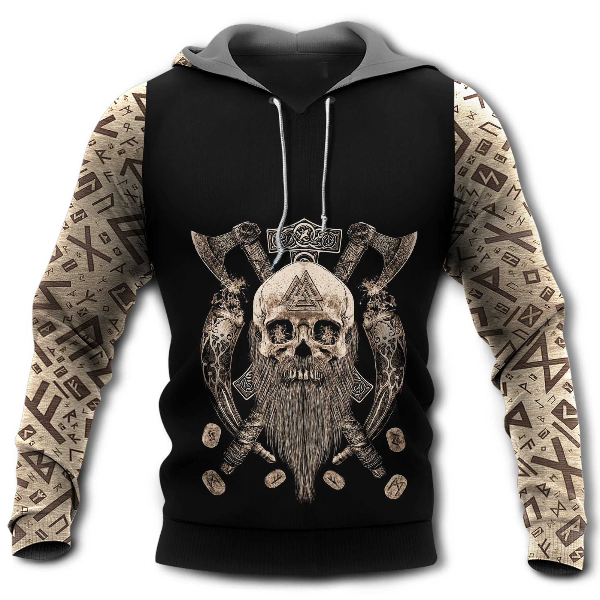 Viking Blood Skull So Cool – Hoodie