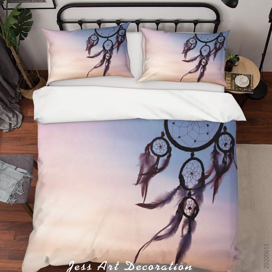 3D Dreamcatcher Quilt Cover Set Bedding Set Duvet Cover Pillowcases SF37