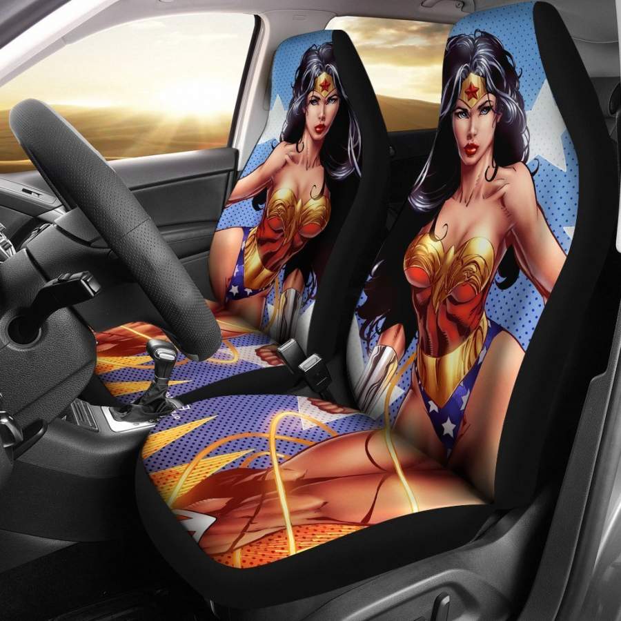 Wonder Woman DC Comics Car Seat Covers