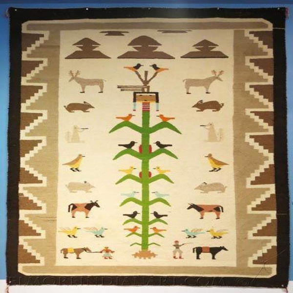 Tree Of Life CL130702 Rug