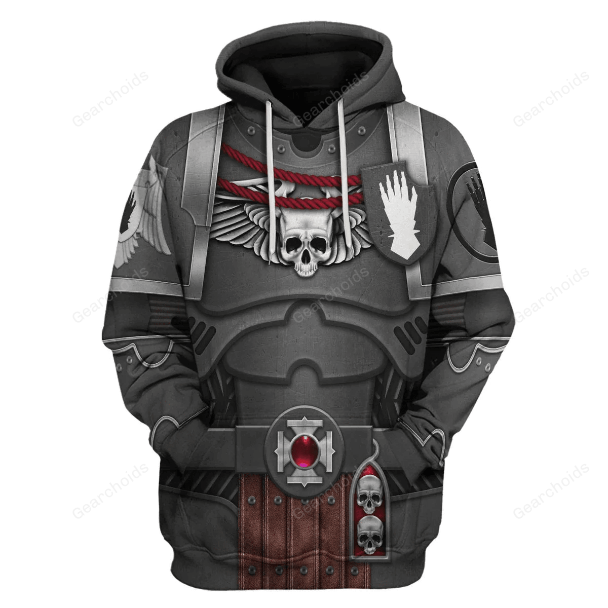 Warhammer Iron Hands Captain – Costume Cosplay Hoodie Sweatshirt Sweatpants