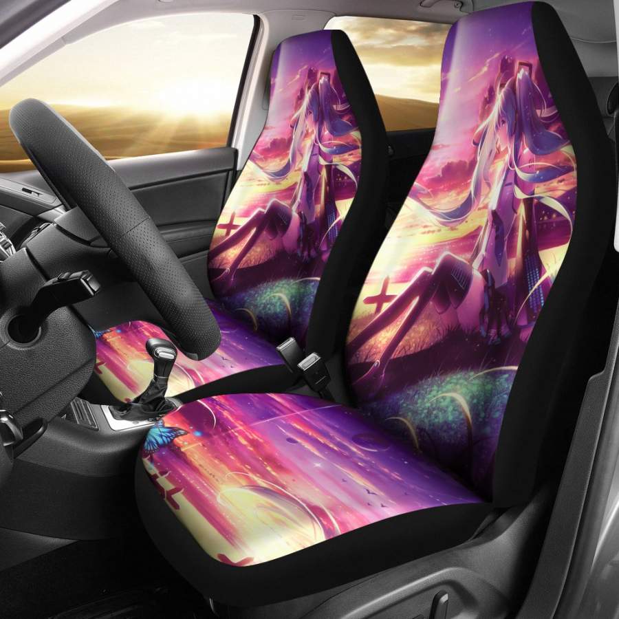 Vocaloid Miku Seat Covers