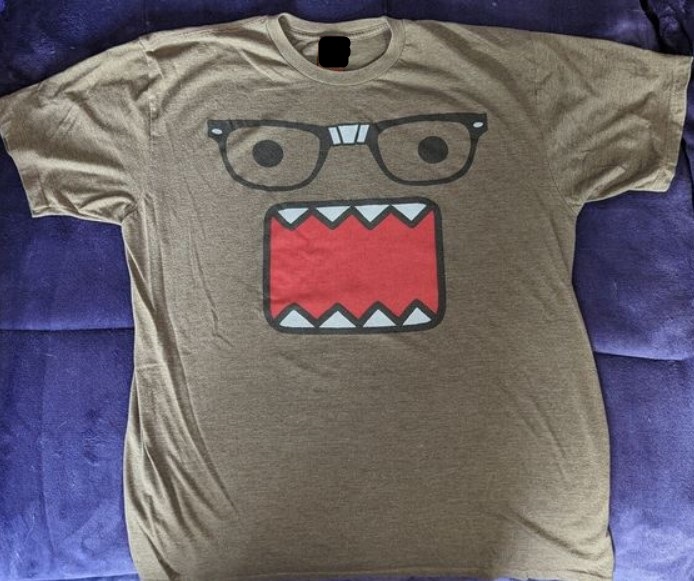 Vintage Domo Kun Tee Shirt Outfit, Shirt Outfit Idea