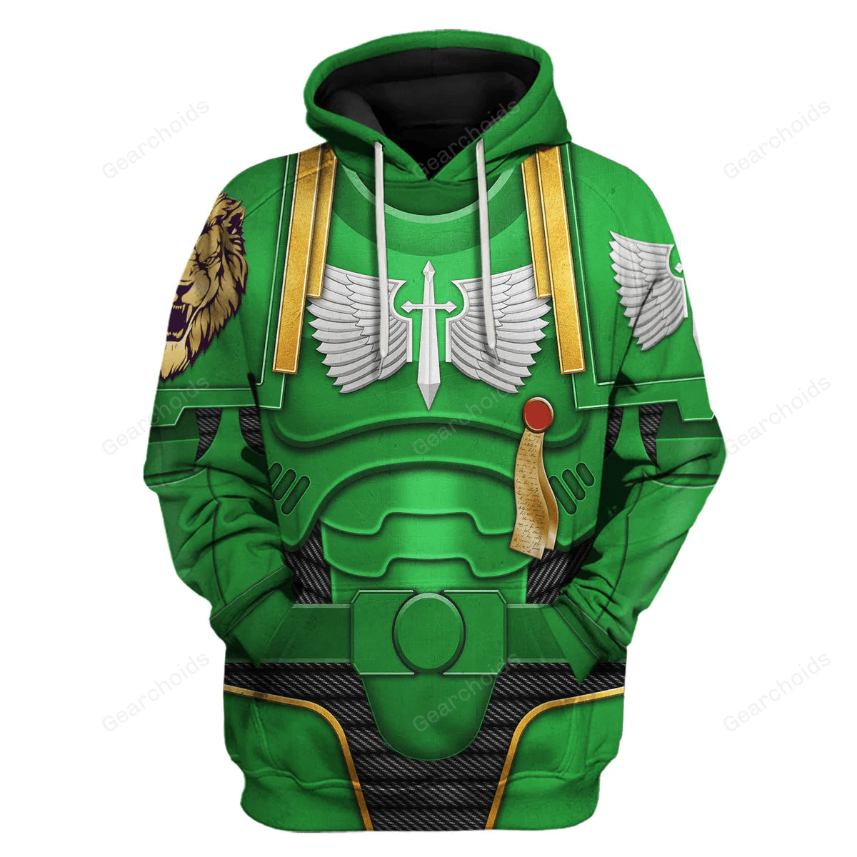 Warhammer Dark Angels Green – Costume Cosplay Hoodie Sweatshirt Sweatpants