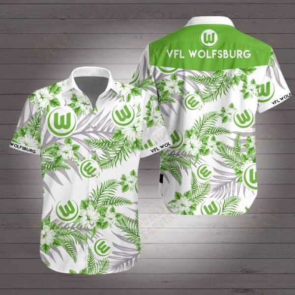 Vfl Wolfsburg Hawaiian Shirt