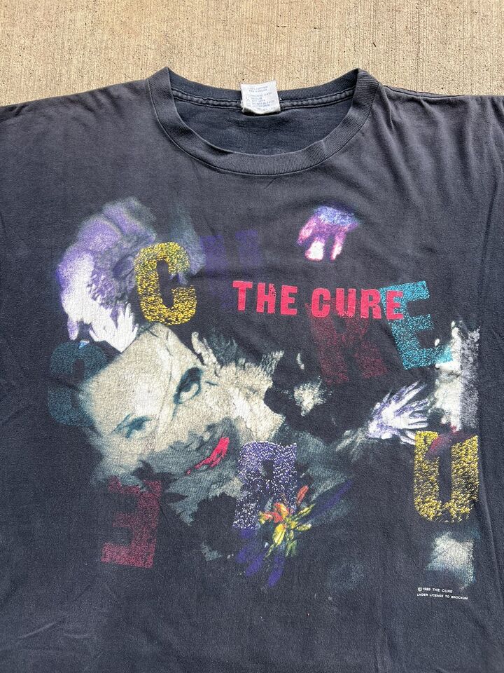 Vintage The Cure The Prayer Tour Shirt 1989 80s Disintegration Robert Smith Brockum Shirt Outfit, Shirt Outfit Idea