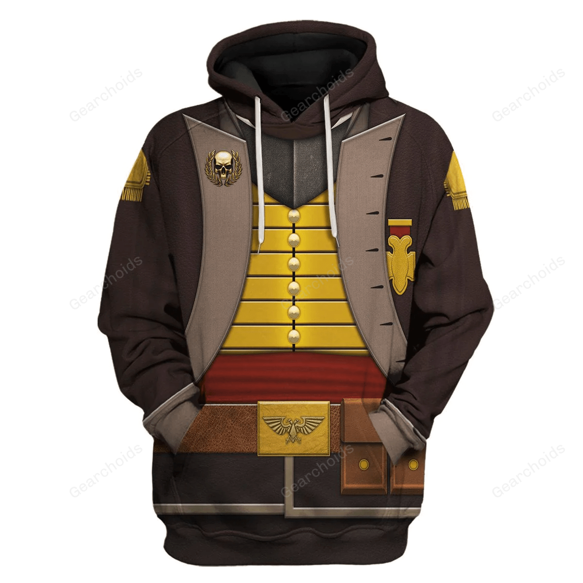 Warhammer Death Korps Of Krieg Commissar – Costume Cosplay Hoodie Sweatshirt Sweatpants