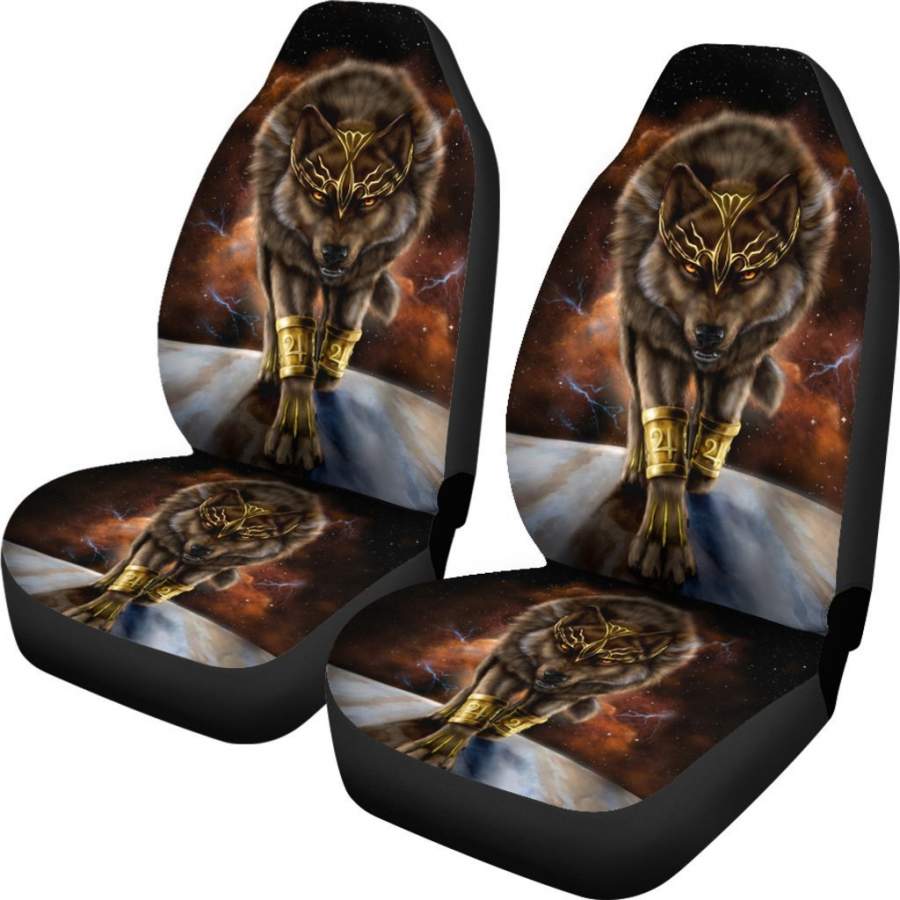 Wolf Art Car Seat Covers Amazing Gift Ideas