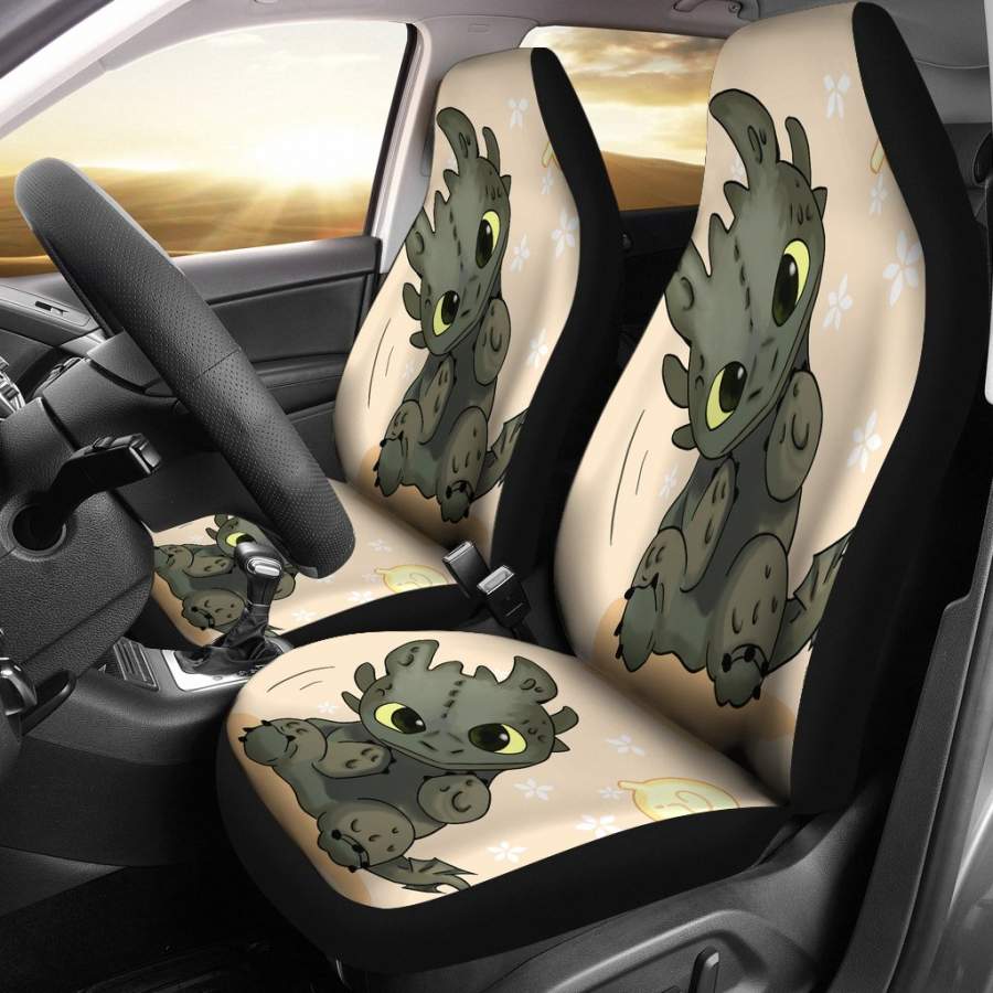 Toothless Car Seat Covers